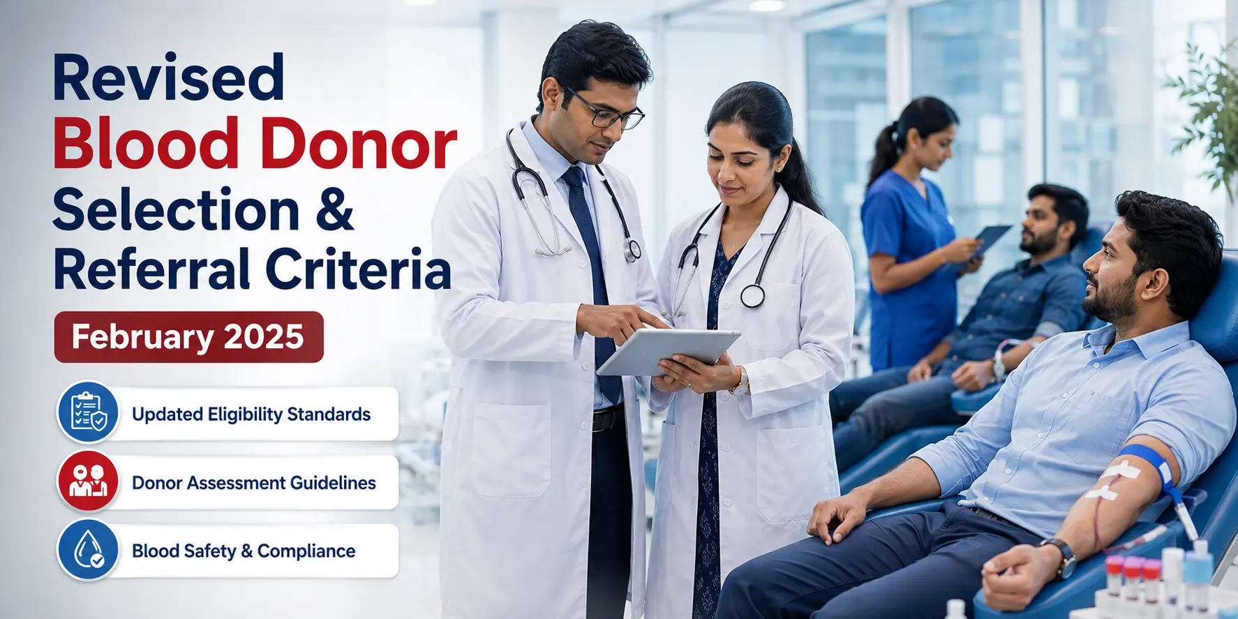 India’s Revised Blood Donor Guidelines (Feb 2025)